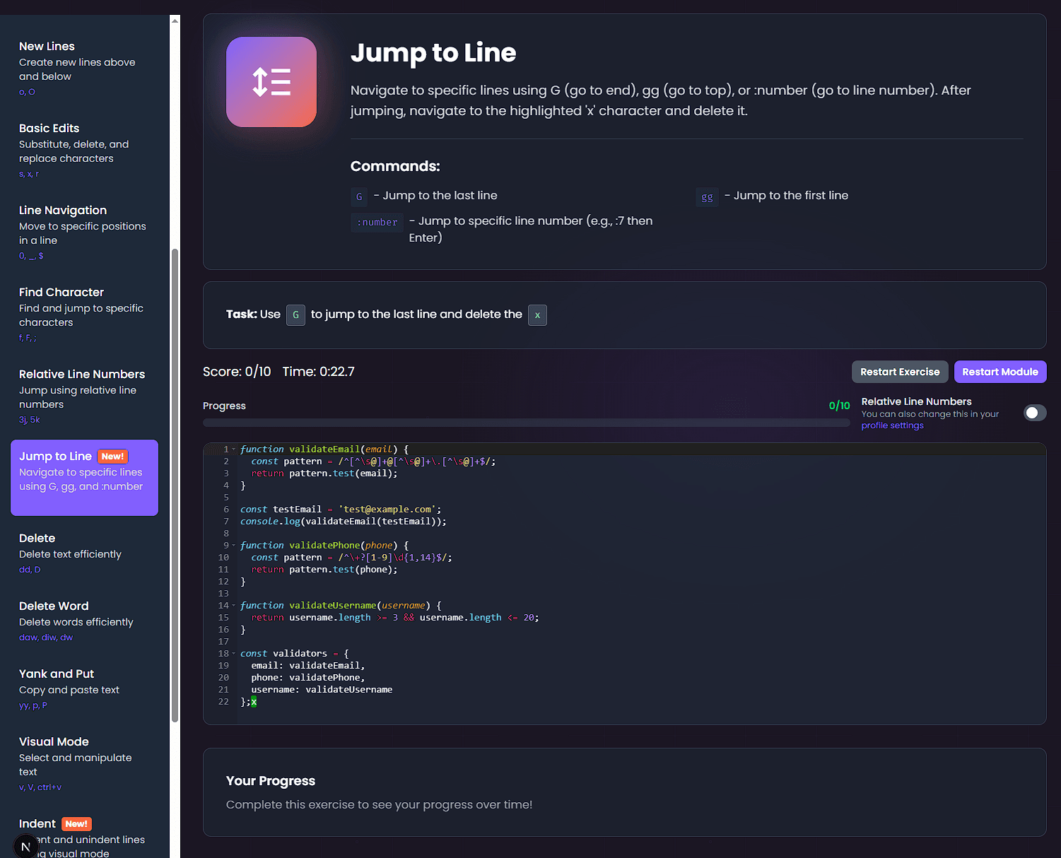 Jump to Line - New Module!